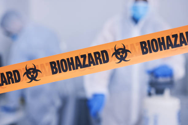 Professional Biohazard technician working in Iola, WI